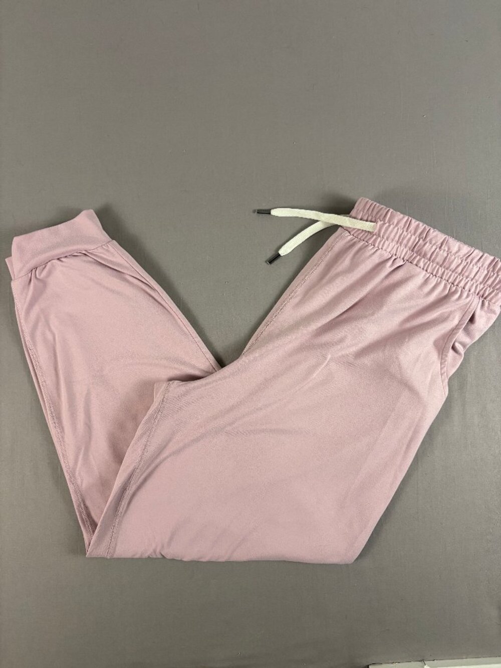 feat Women's Mauve Pink Jogger Sweatpants XL Drawstring Lounge Athleisure